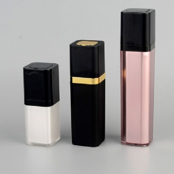 square airless pump bottle cosmetic bottles